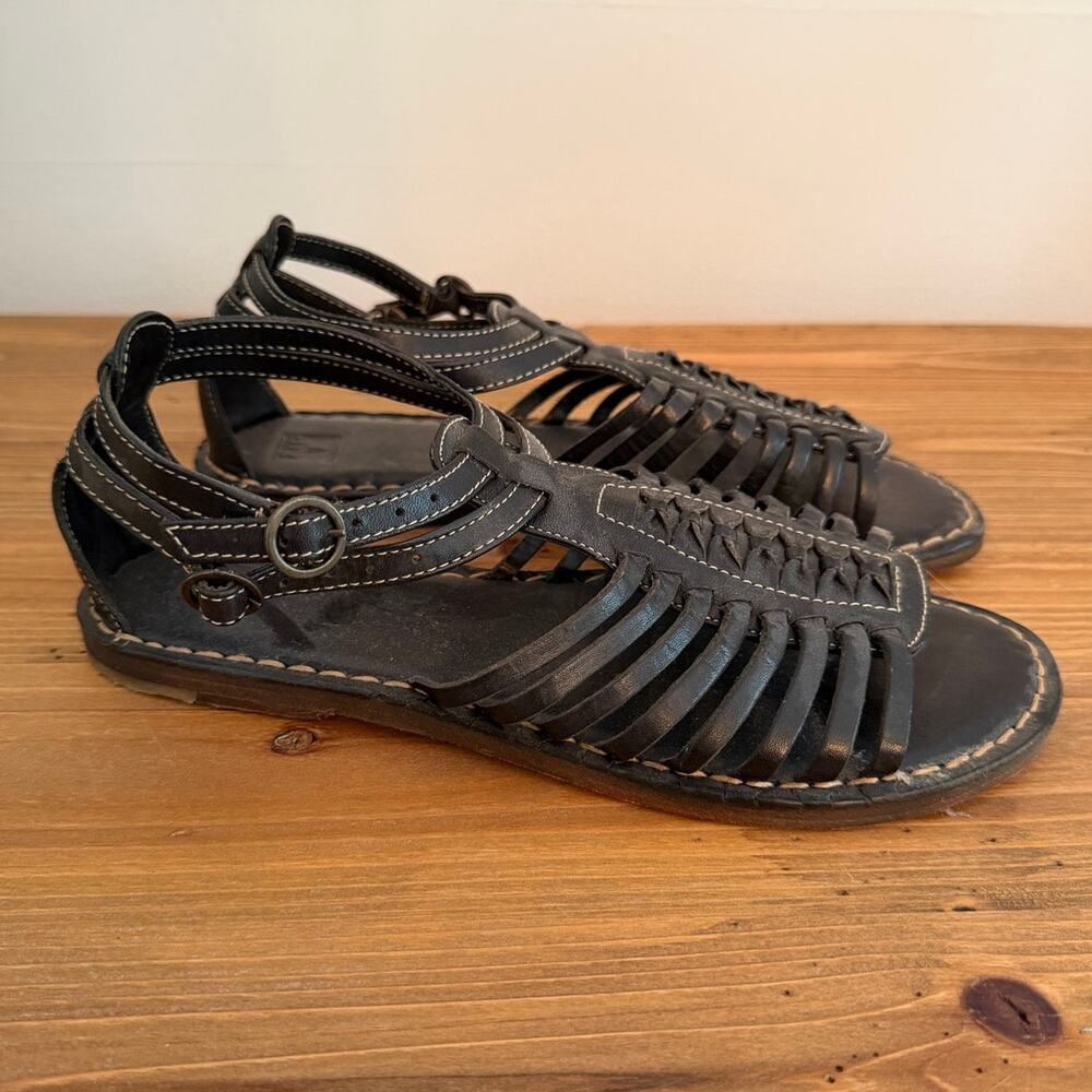 Frye leather Kayla Huarache Sandals